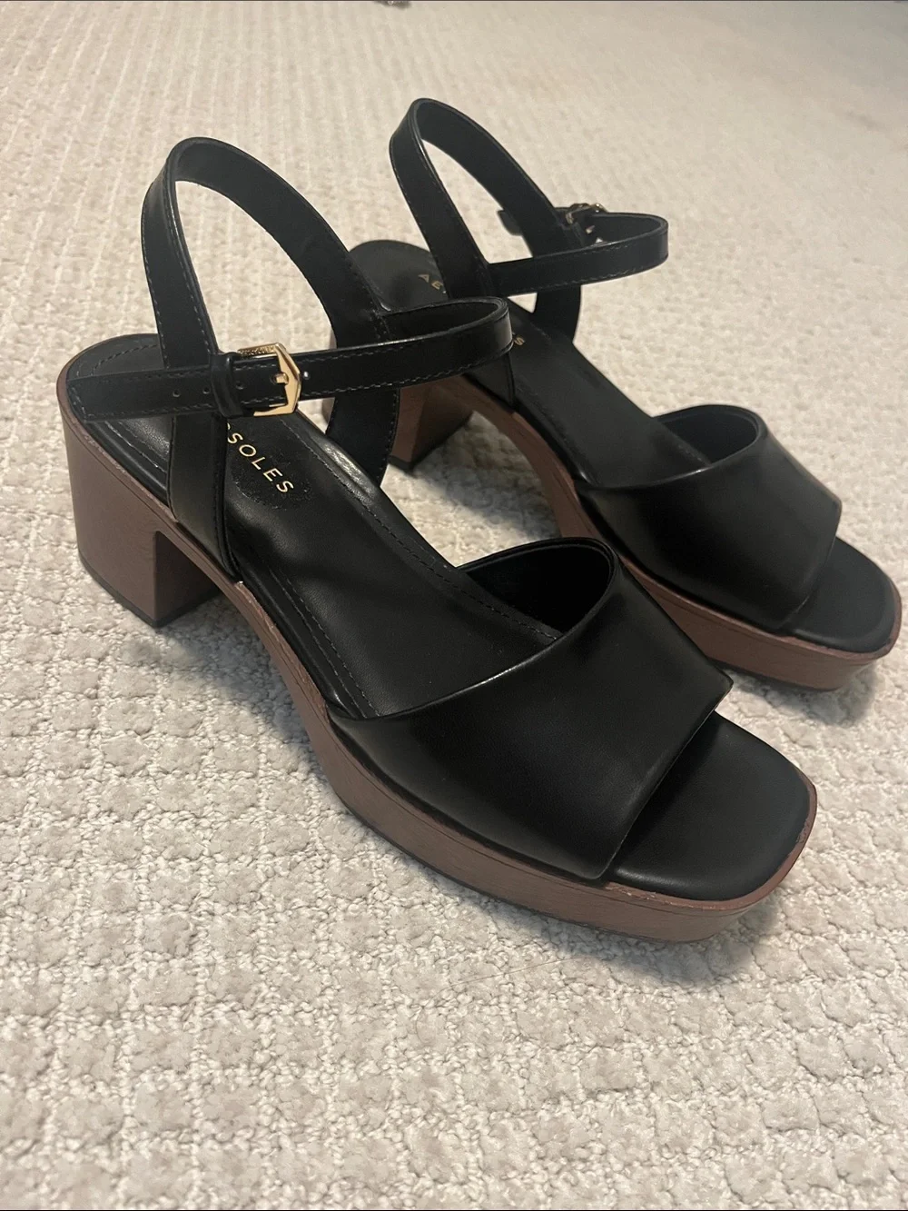 Aerosoles Tate Block Heel Platform Sandals